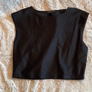 Black Crop Top